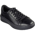 Skechers Court Break Suit Sneaker Baskets Noires Pour Hommes