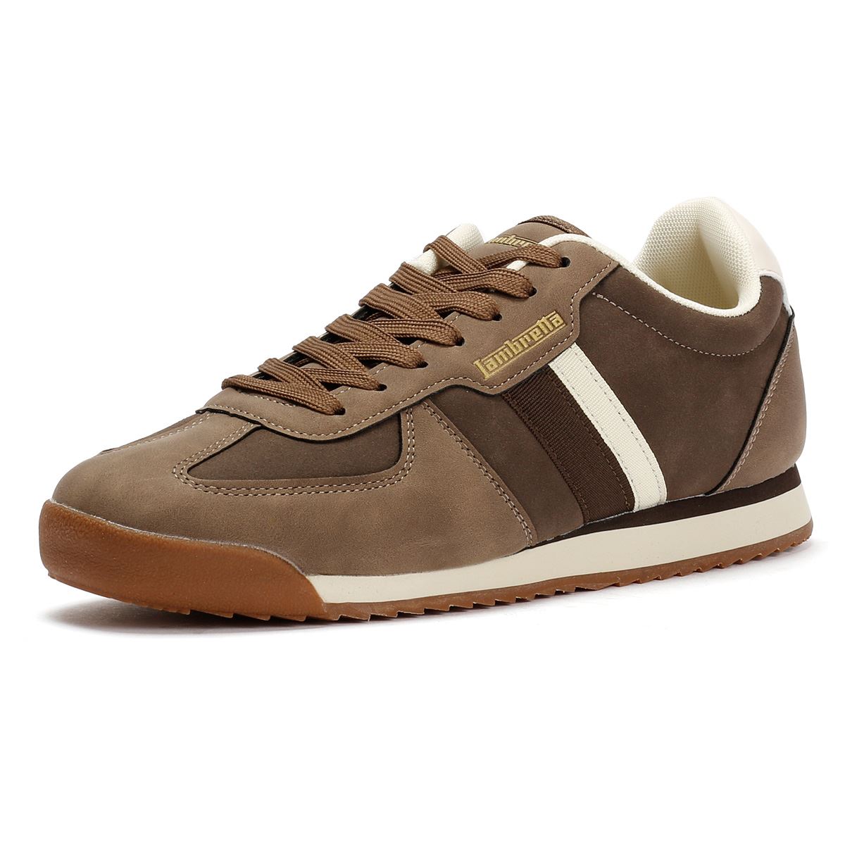 Lambretta Diego Baskets Brunes Pour Hommes
