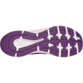 Skechers Go Run Consistent 2.0 Fast Pace Sneakers En Textile Pour Femmes De Couleur Prune