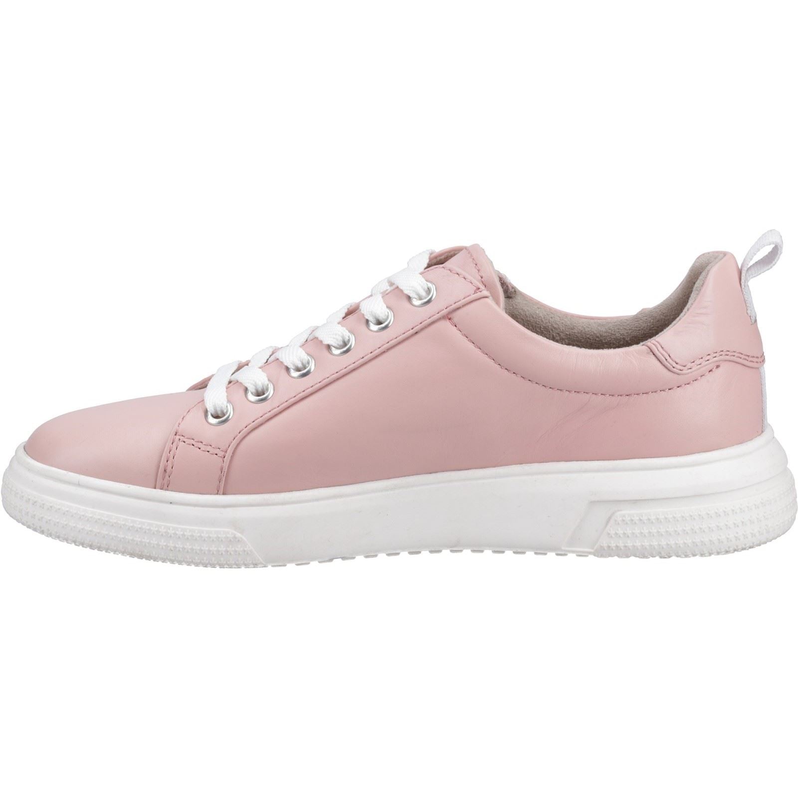 Hush Puppies Martha Baskets Roses En Cuir Pour Femmes