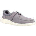 Sperry Capt Launch Moc Chaussures Grises À Lacets Pour Hommes