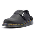 Dr. Martens Jorge II Sandales Noires En Cuir
