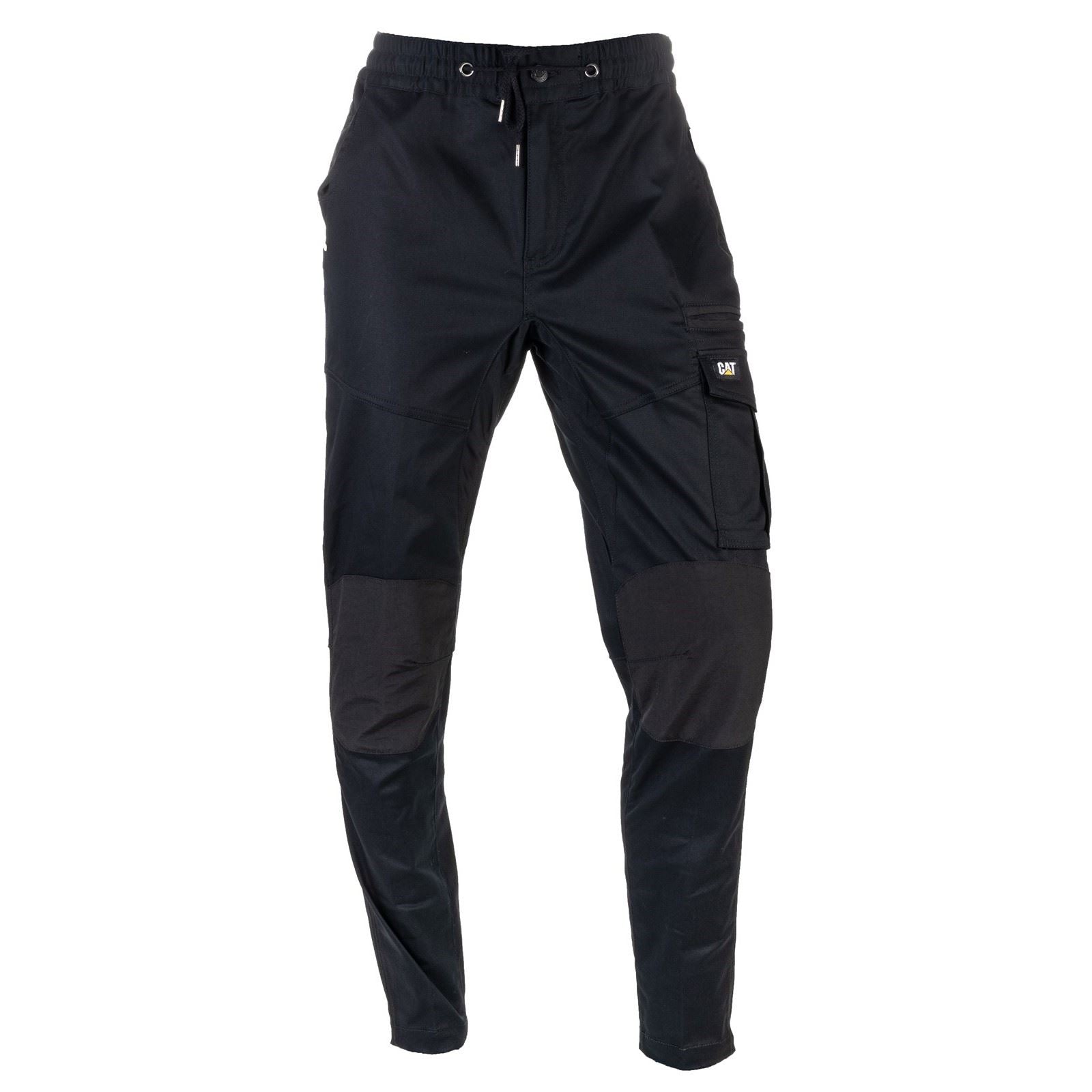Caterpillar Dynamic Pantalons Noirs En Coton Pour Hommes - Extérieur