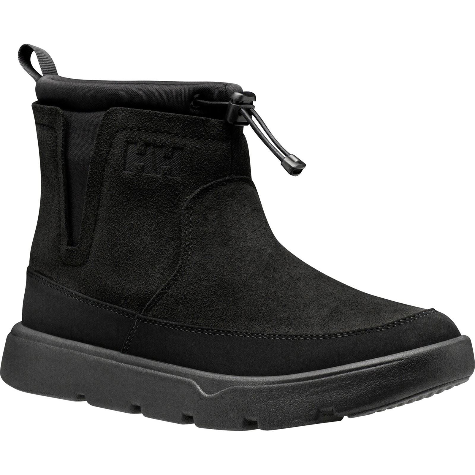 Helly Hansen Sport Adore Bottes Noires En Cuir Pour Femmes Avec Magnet