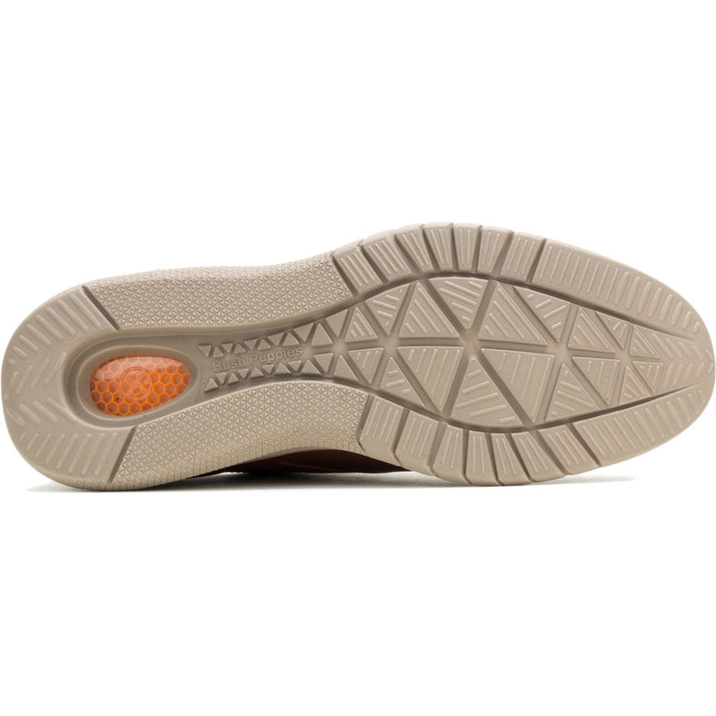 Hush Puppies Advance Chaussures À Lacets Pour Homme En Cuir Cappuccino