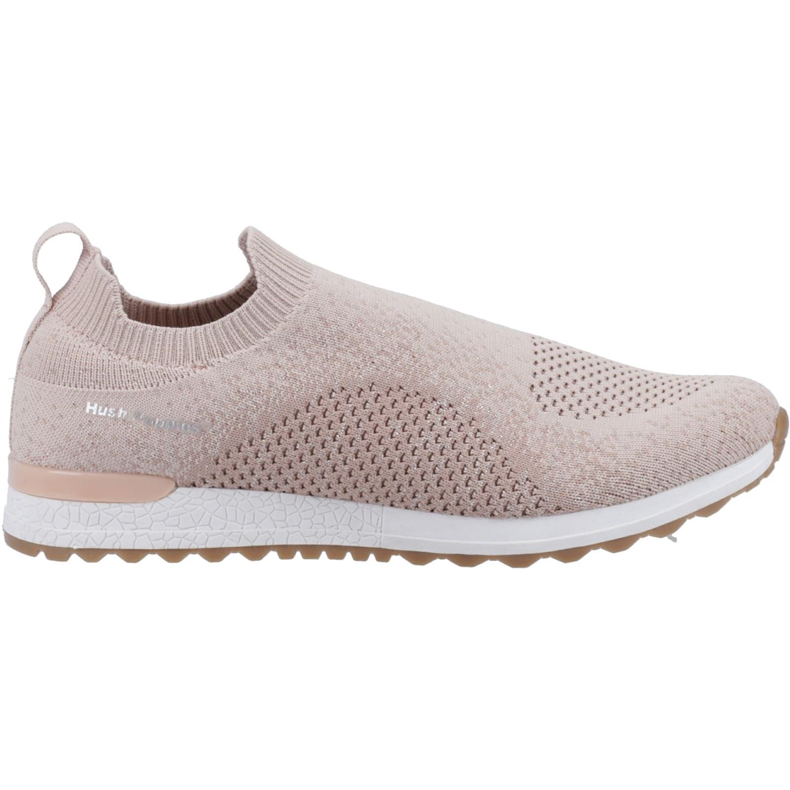 Hush Puppies Ennis Baskets En Tissu Pour Femmes Couleur Rose Poudré