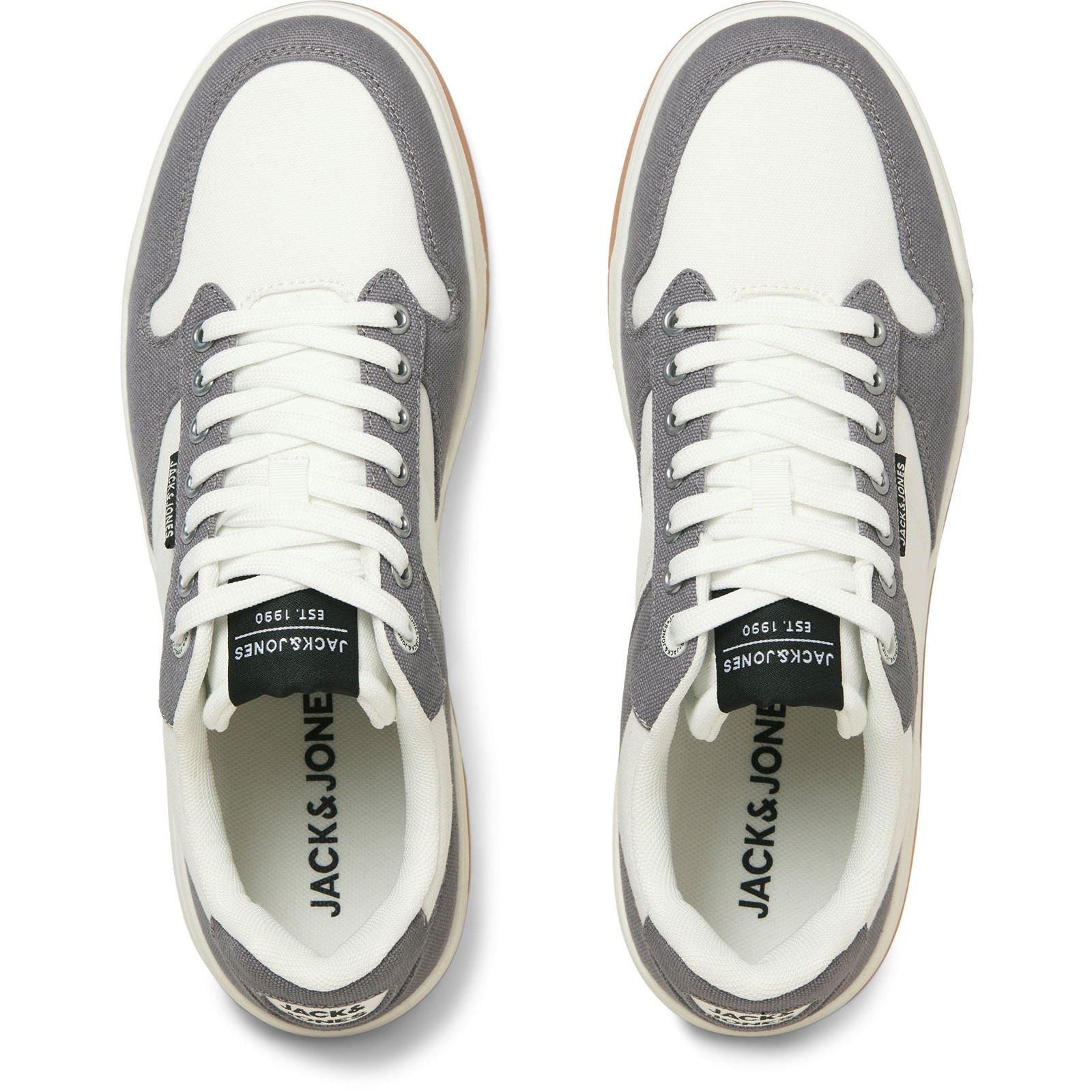 Jack & Jones Jammer Chaussures De Sport Pour Hommes En Polyuréthane Gris Givré