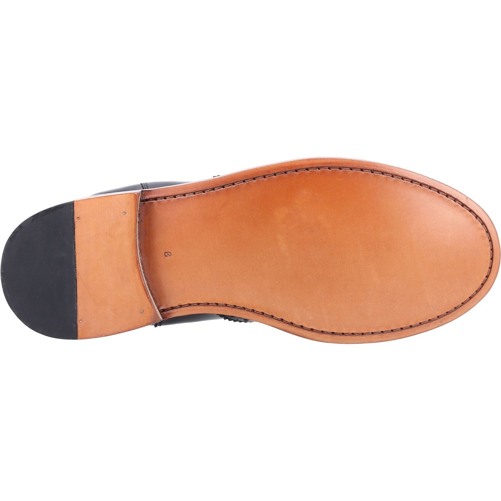 Cotswold Siddington Bottes Noires En Cuir Pour Hommes