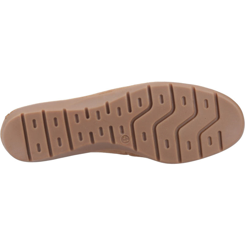 Hush Puppies Shelby Femmes Suède Mocassins Beige