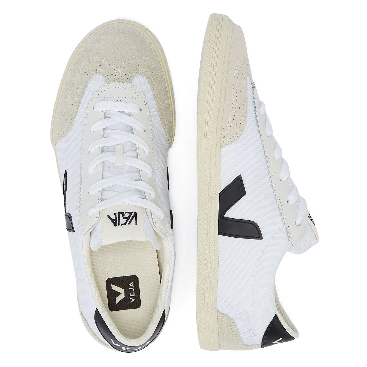 Veja Volley Femme Blanches/Noires Sneakers