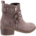 Hush Puppies Jenna Bottes En Cuir Pour Femme Couleur Taupe
