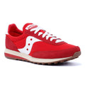 Saucony Trainer 80 Baskets Rouges En Daim