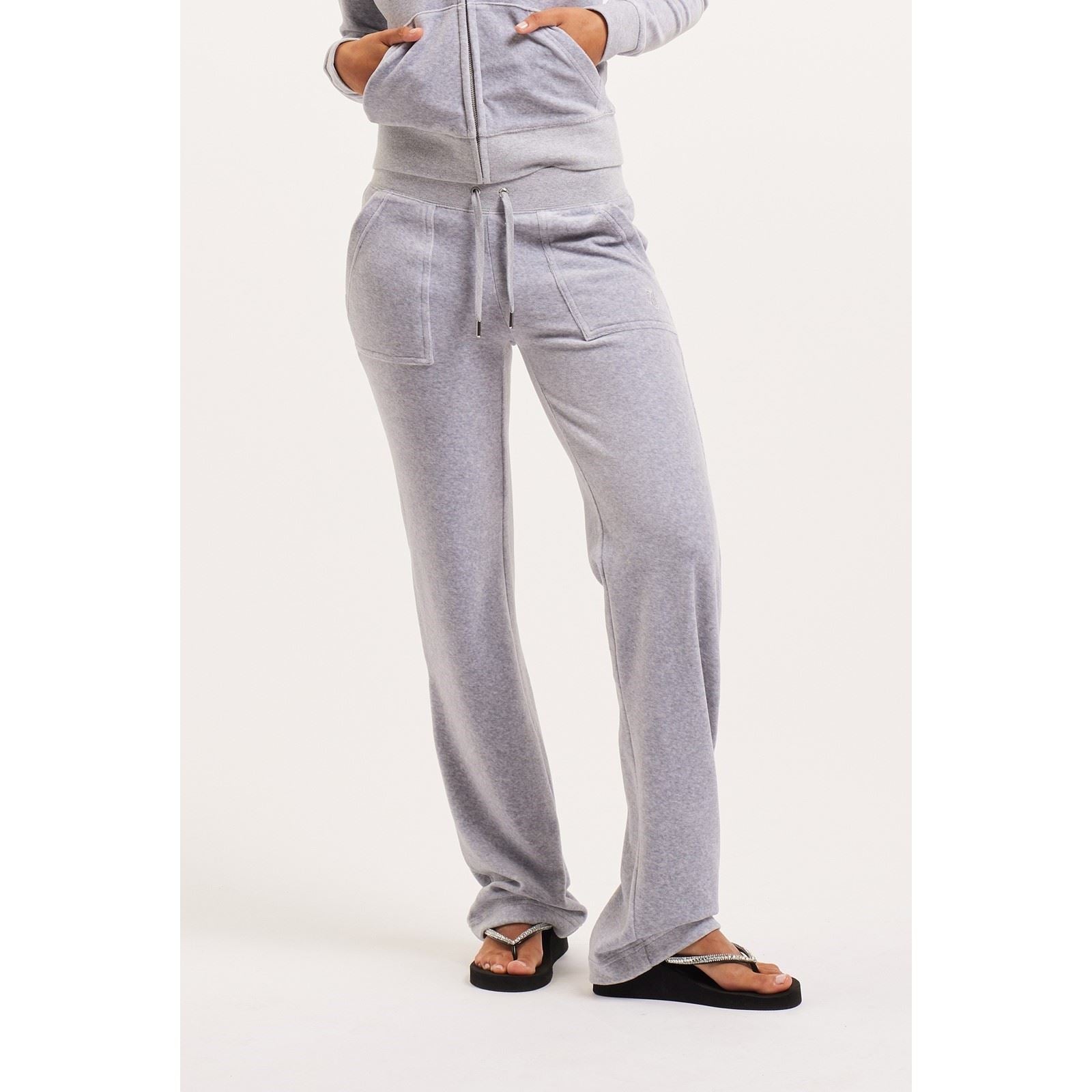 Juicy Couture Del Ray Pant Jogging En Polyester Pour Femmes Argenté