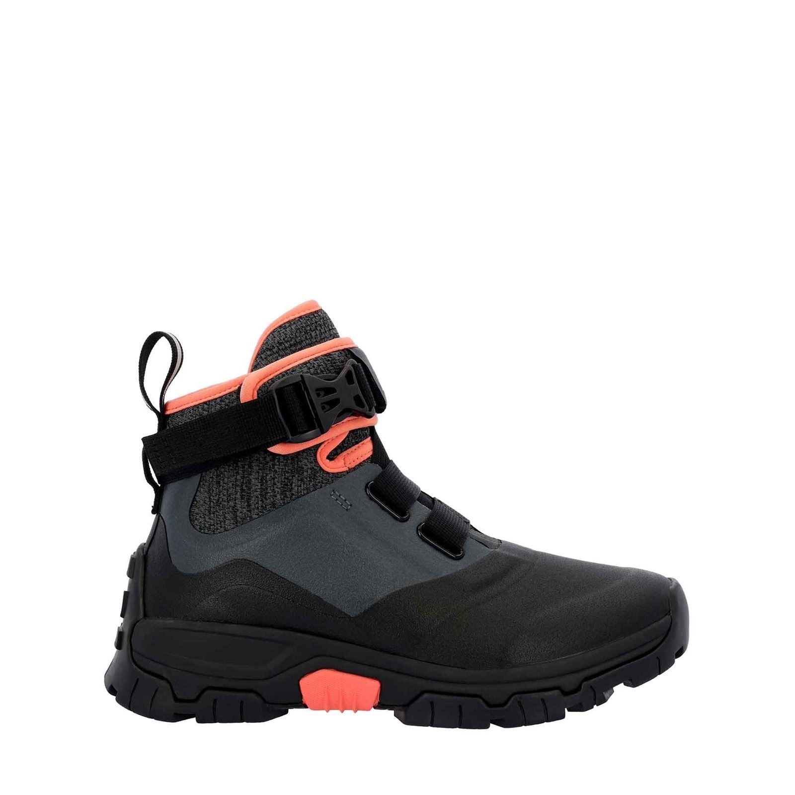 Muck Boots Apex Pac Bottes De Pluie En Caoutchouc Noir/Sombre Shadow En Français.
