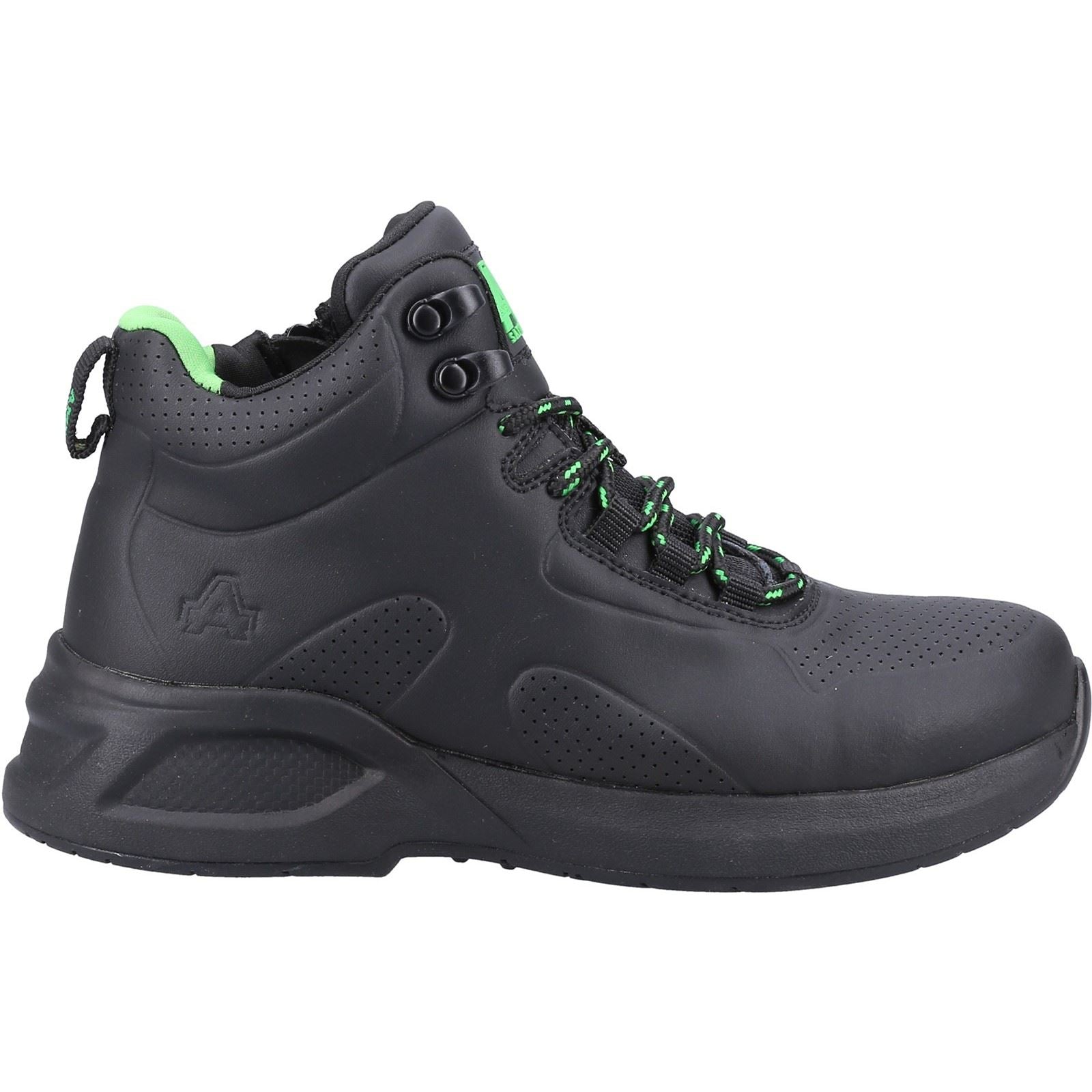 Amblers Safety  Bottes De Sécurité Noires En Cuir Pour Femmes 611