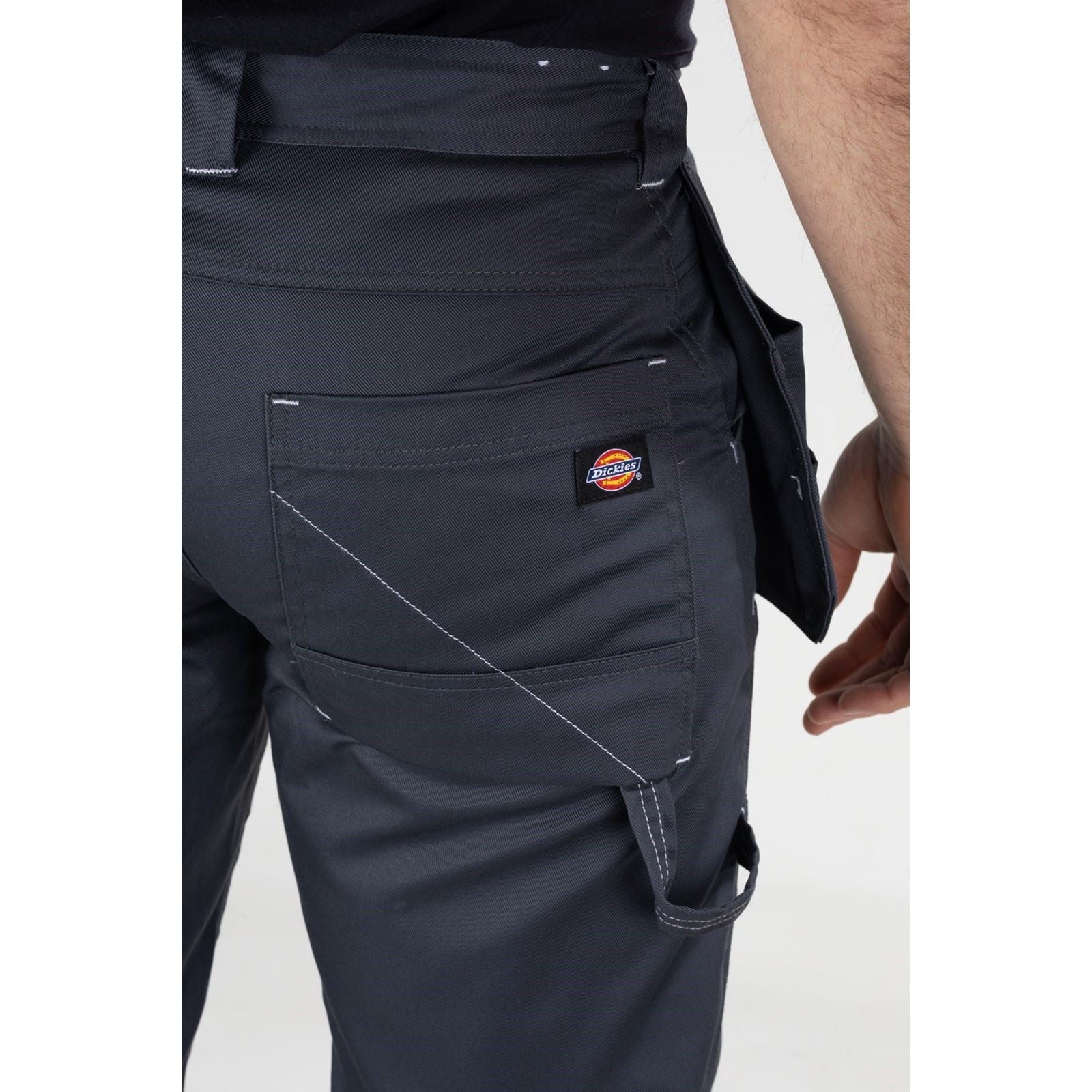 Dickies Redhawk Pro Pantalons D'extérieur Pour Hommes En Polyester Gris