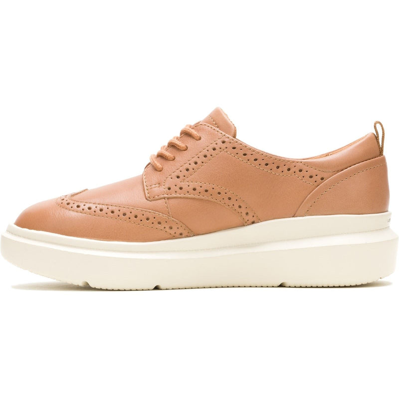 Hush Puppies Joy Chaussures Richelieu Pour Femmes En Cuir Marron
