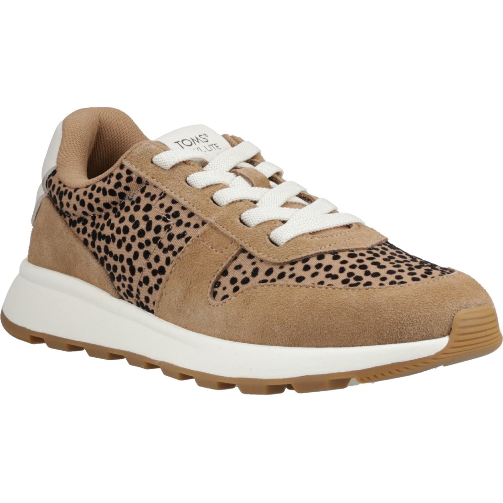 TOMS TRVL Lite Retro Baskets En Cuir Marron Pour Femmes