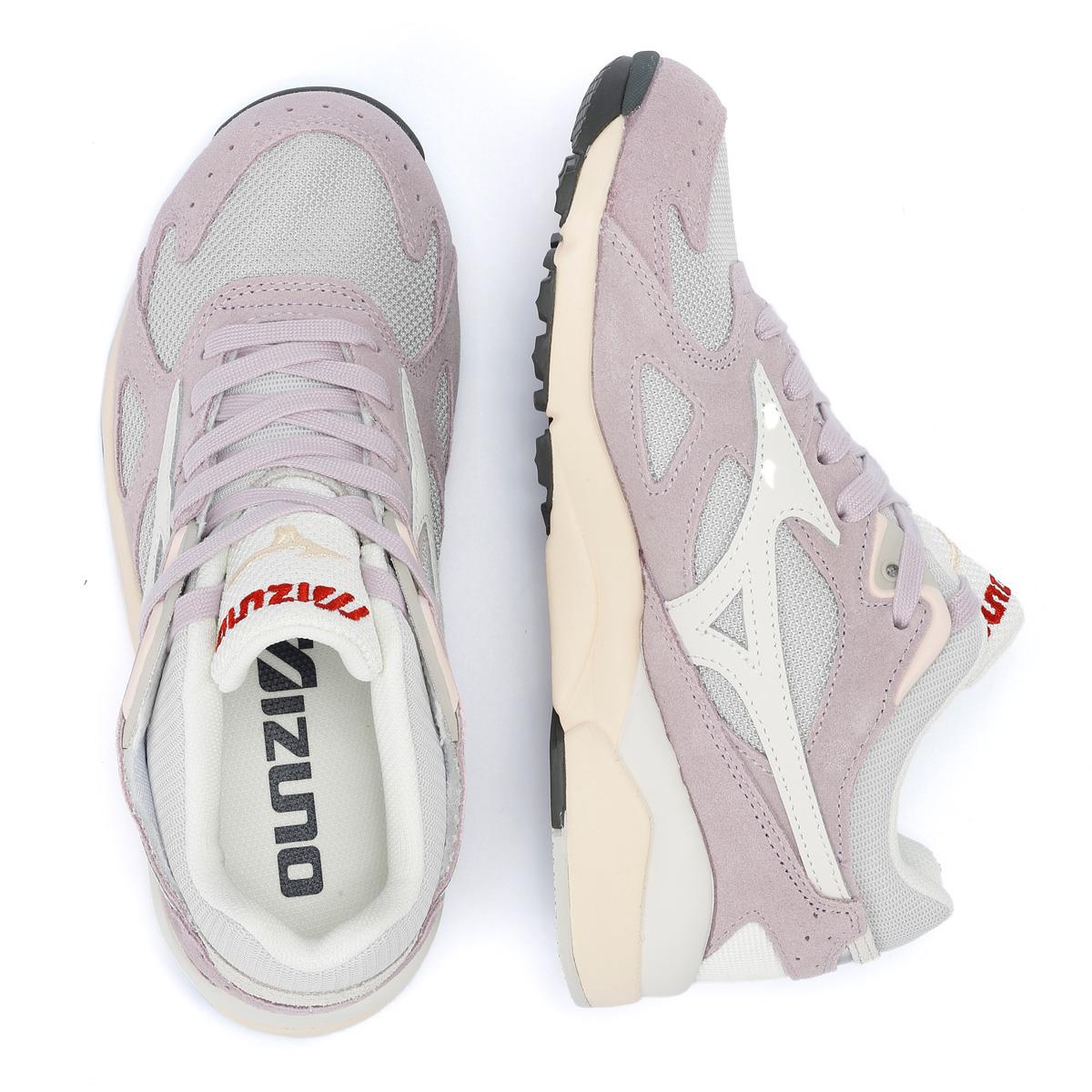 Mizuno Sky Medal S Baskets Lavande Givrée/Blanc Neige/Luna En Daim
