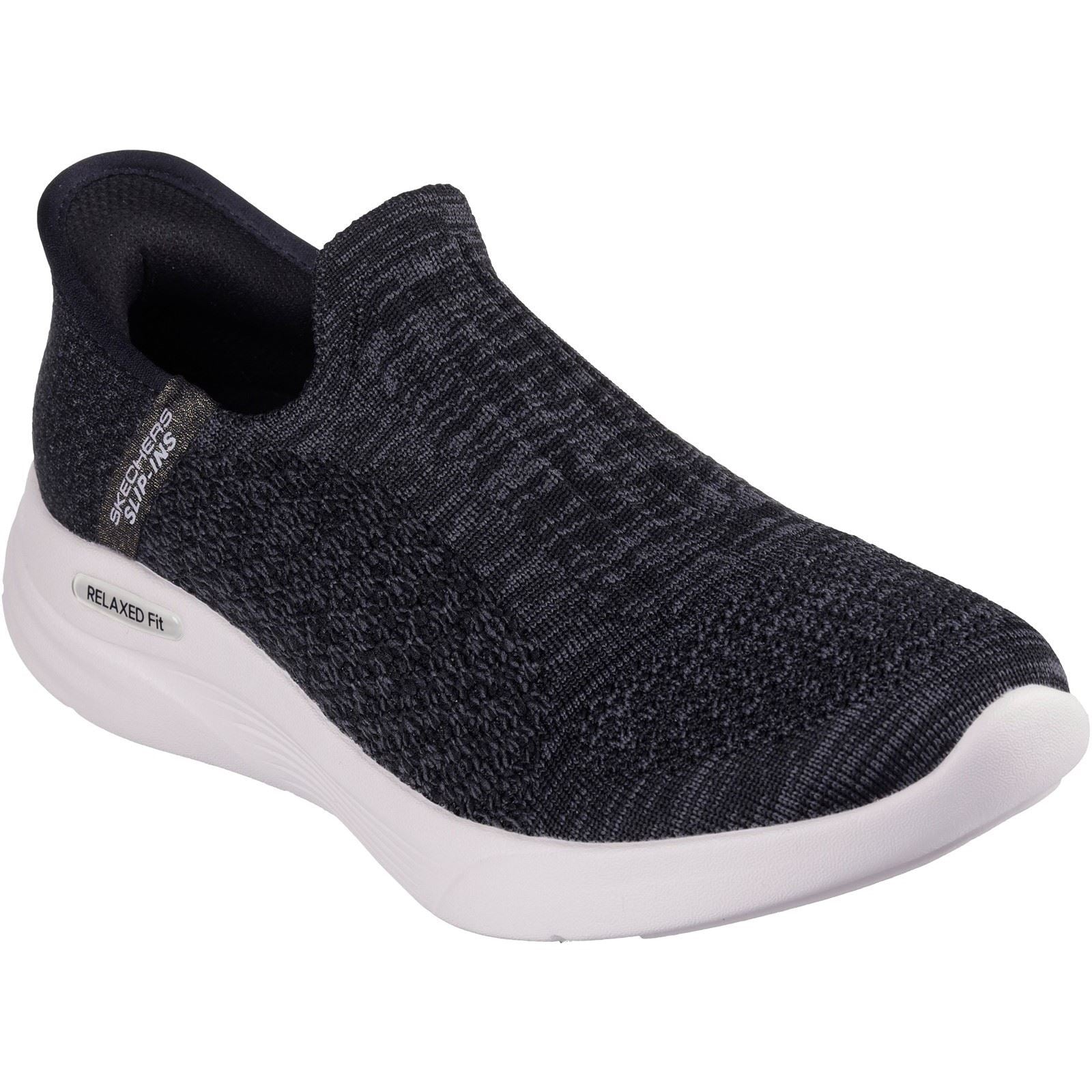 Skechers Relaxed Fit Sport Baskets Noires Pour Femmes En Synthétique
