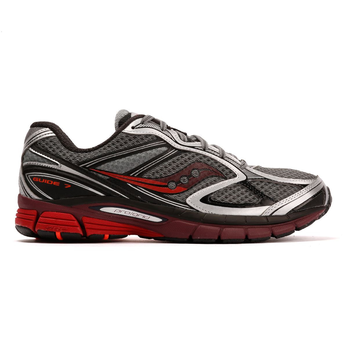 Saucony Progrid Guide 7 Homme Baskets Grises