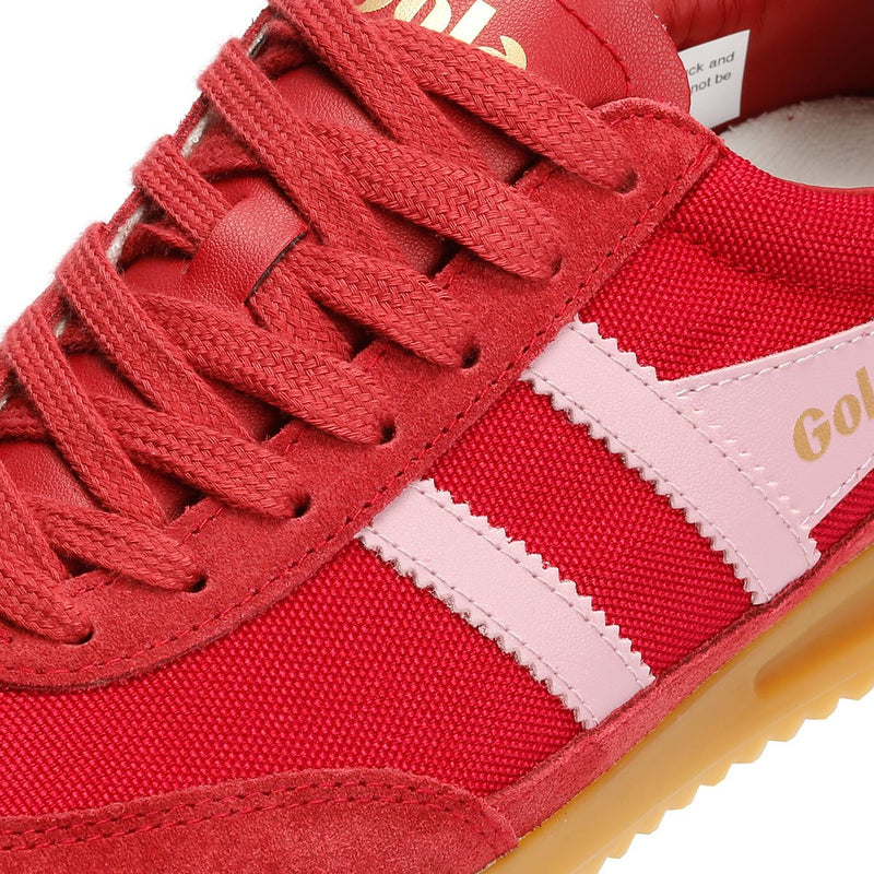 Gola Tornado Baskets Rouges Pour Femmes