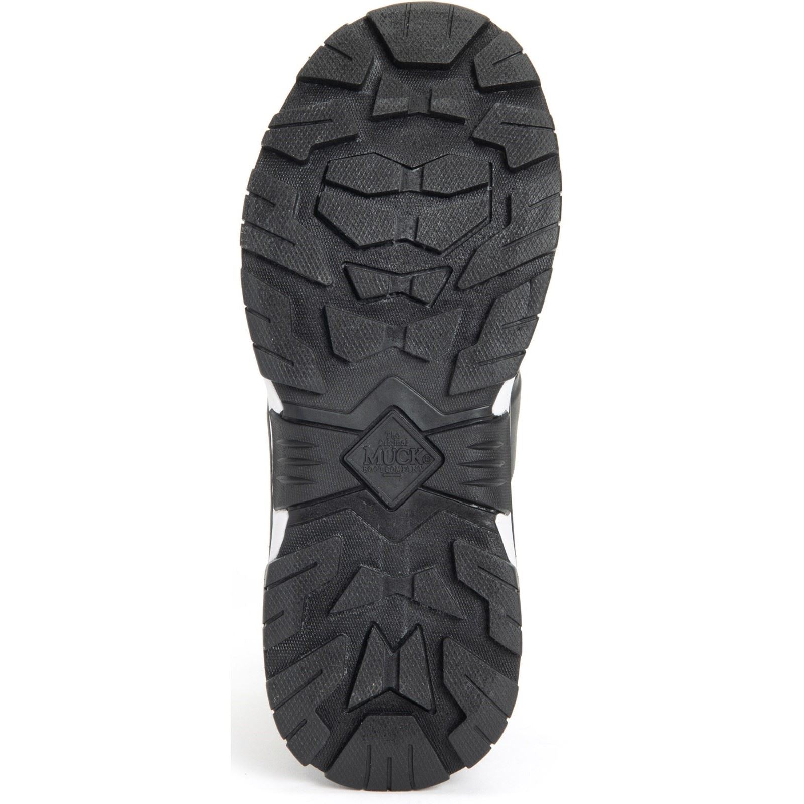 Muck Boots Apex Mid Zip Bottes En Caoutchouc Noires/Blanches Type Wellington