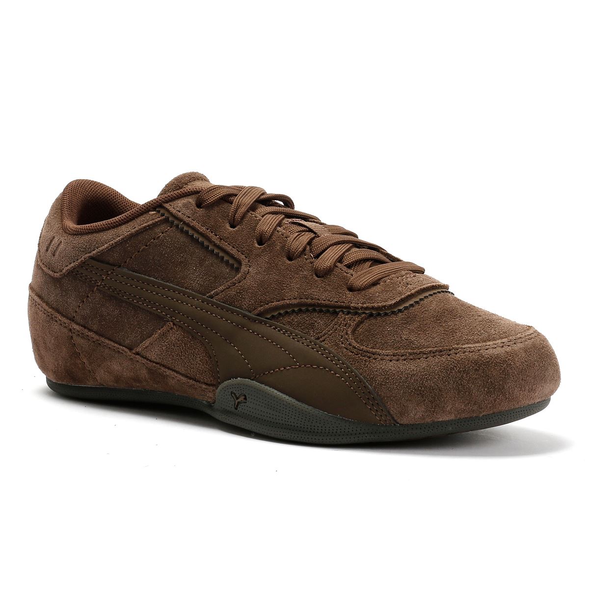 Puma Bella Mina Baskets Brunes Pour Femmes Suede