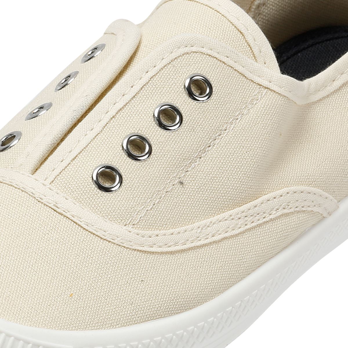Penguin Anita Chaussures Blanches En Toile Pour Femmes