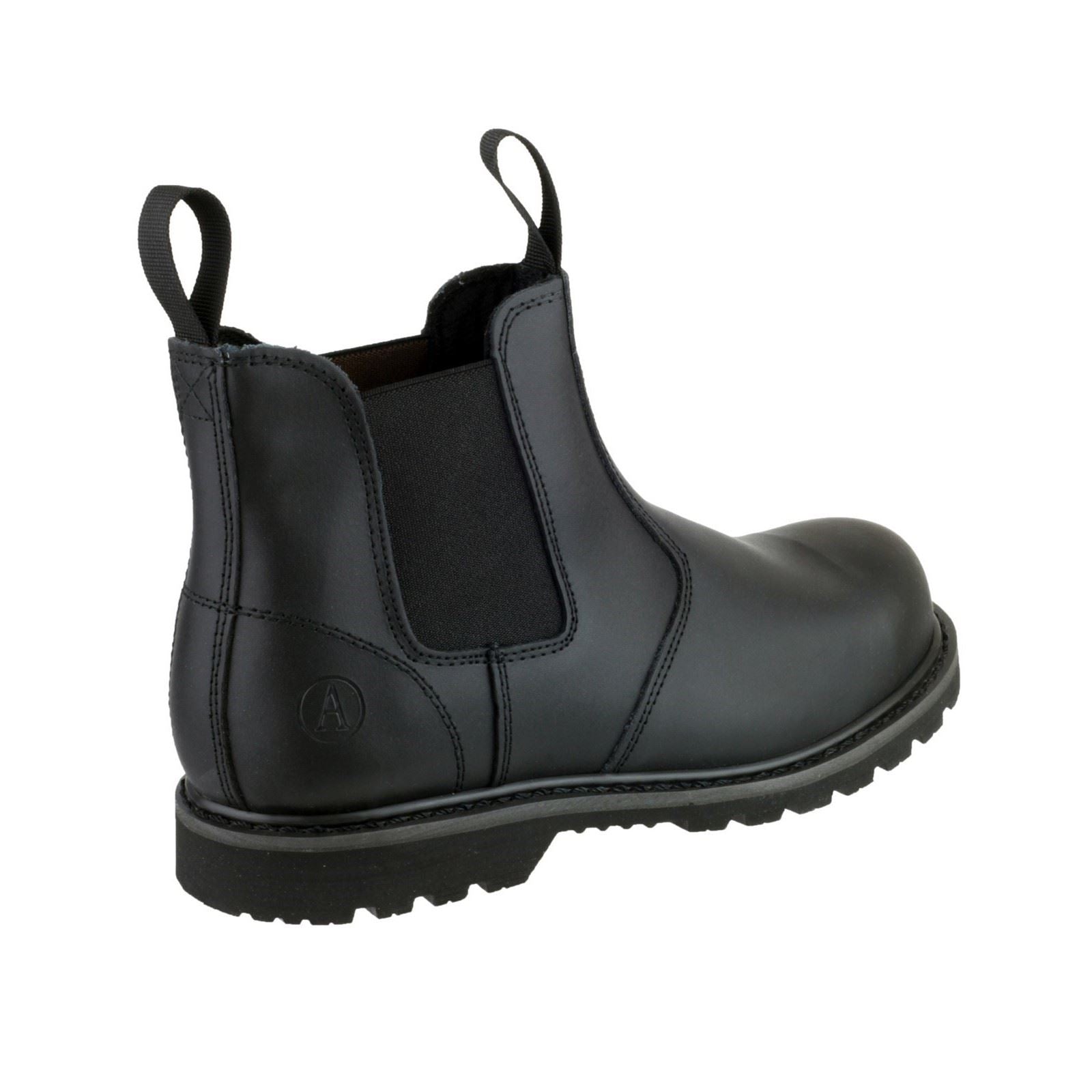 Amblers Safety  Bottes De Sécurité En Cuir Noir Fs5