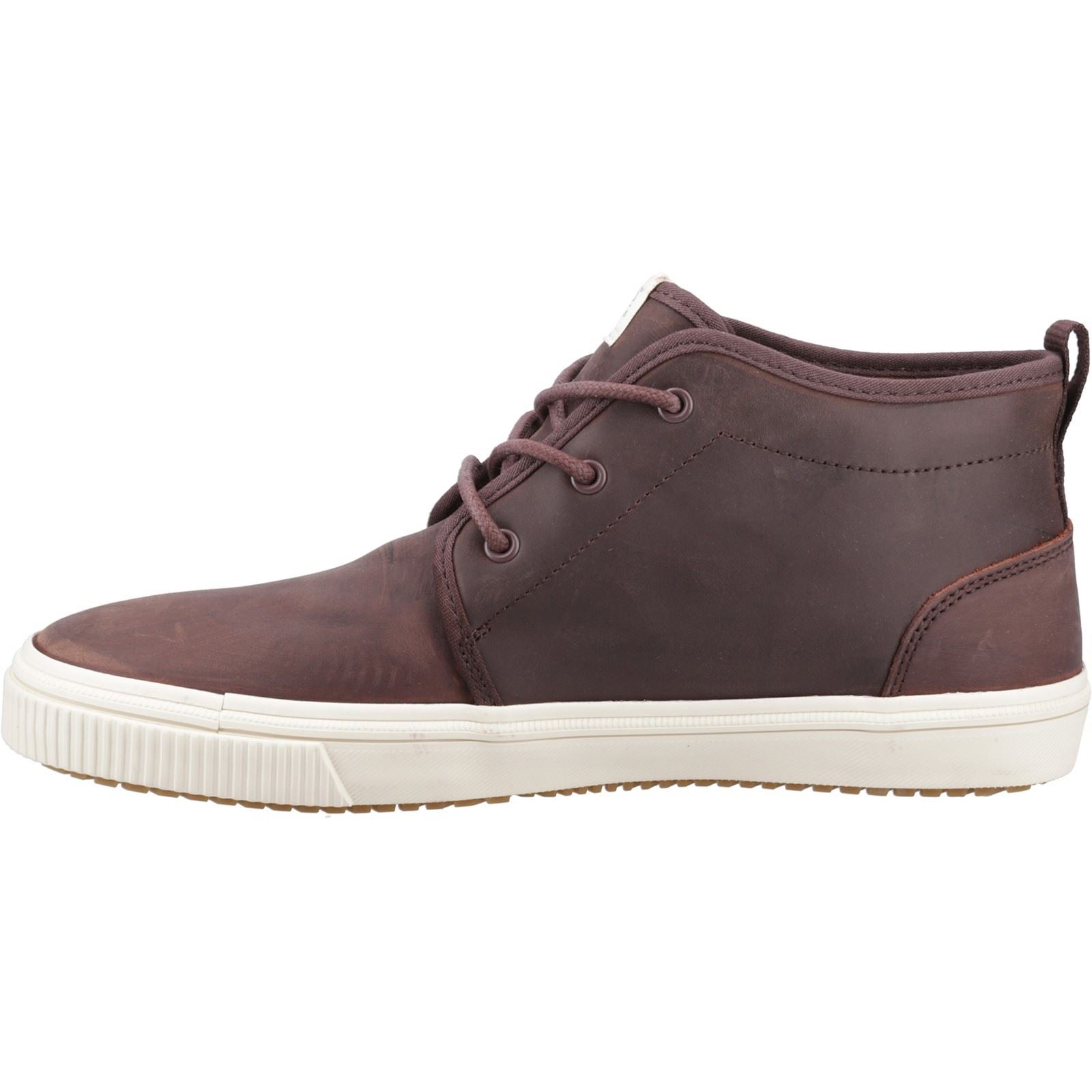 TOMS Carlo Mid Terrain Baskets En Cuir Pour Hommes Couleur Marron Clair