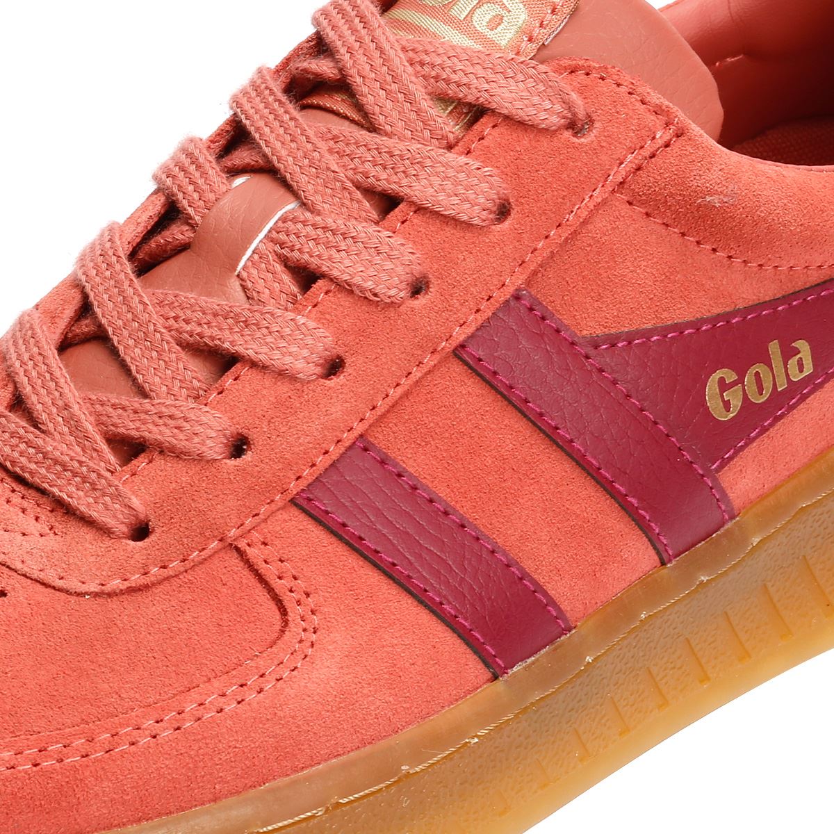 Gola Grandslam Baskets Roses Pour Femmes Suede