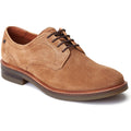 Base London Mawley Chaussures Oxford Pour Homme En Cuir Couleur Gingembre