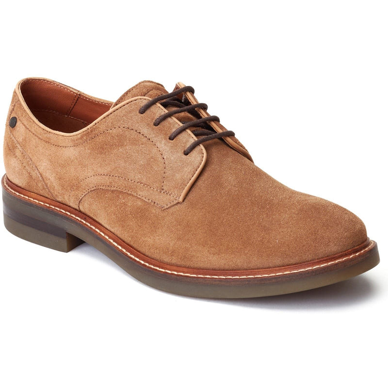 Base London Mawley Chaussures Oxford Pour Homme En Cuir Couleur Gingembre