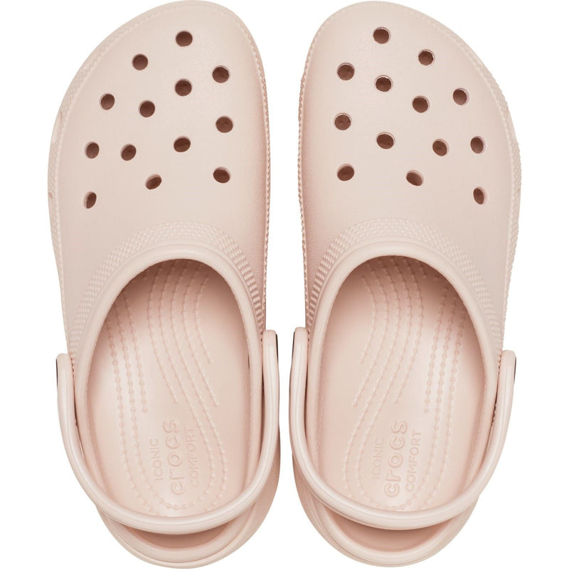 Crocs Classic Platform Clog Sabots De Quartz Pour Femmes