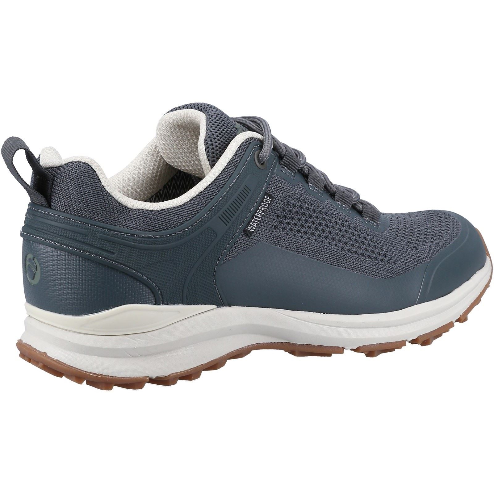 Cotswold Compton Chaussures De Sport Pour Femmes En Plastique Recyclé Et Pu Synthétique Gris