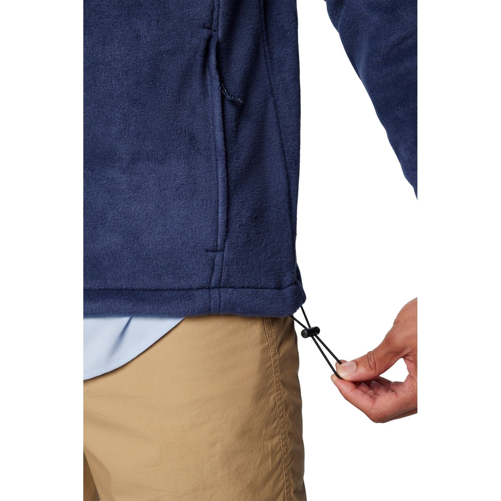 Columbia Steens Mountain Full Zip 2.0 Veste En Polaire Bleue Pour Homme