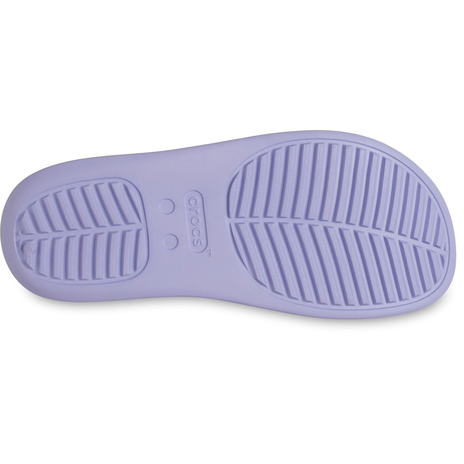 Crocs Getaway Platform Sandales Violettes Mystiques Pour Femmes En Thermoplastique