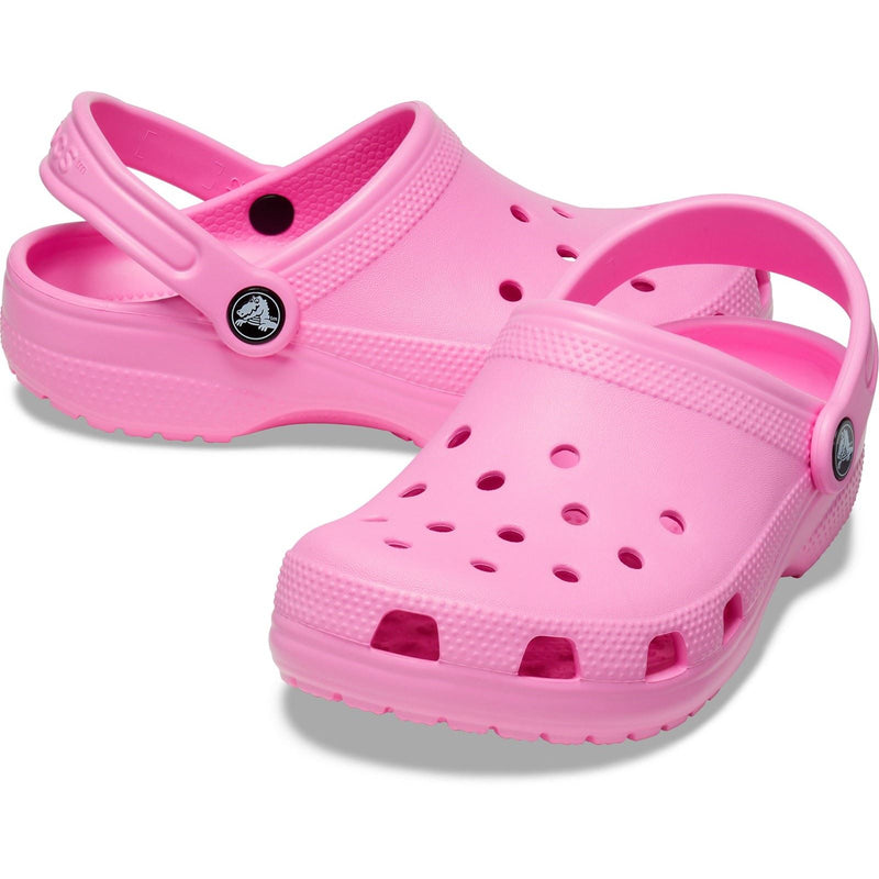 Crocs Classic Chaussures Plates Roses En Taffetas Thermoplastique