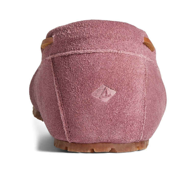 Sperry Reina Chaussons En Daim Mauve Pour Femmes