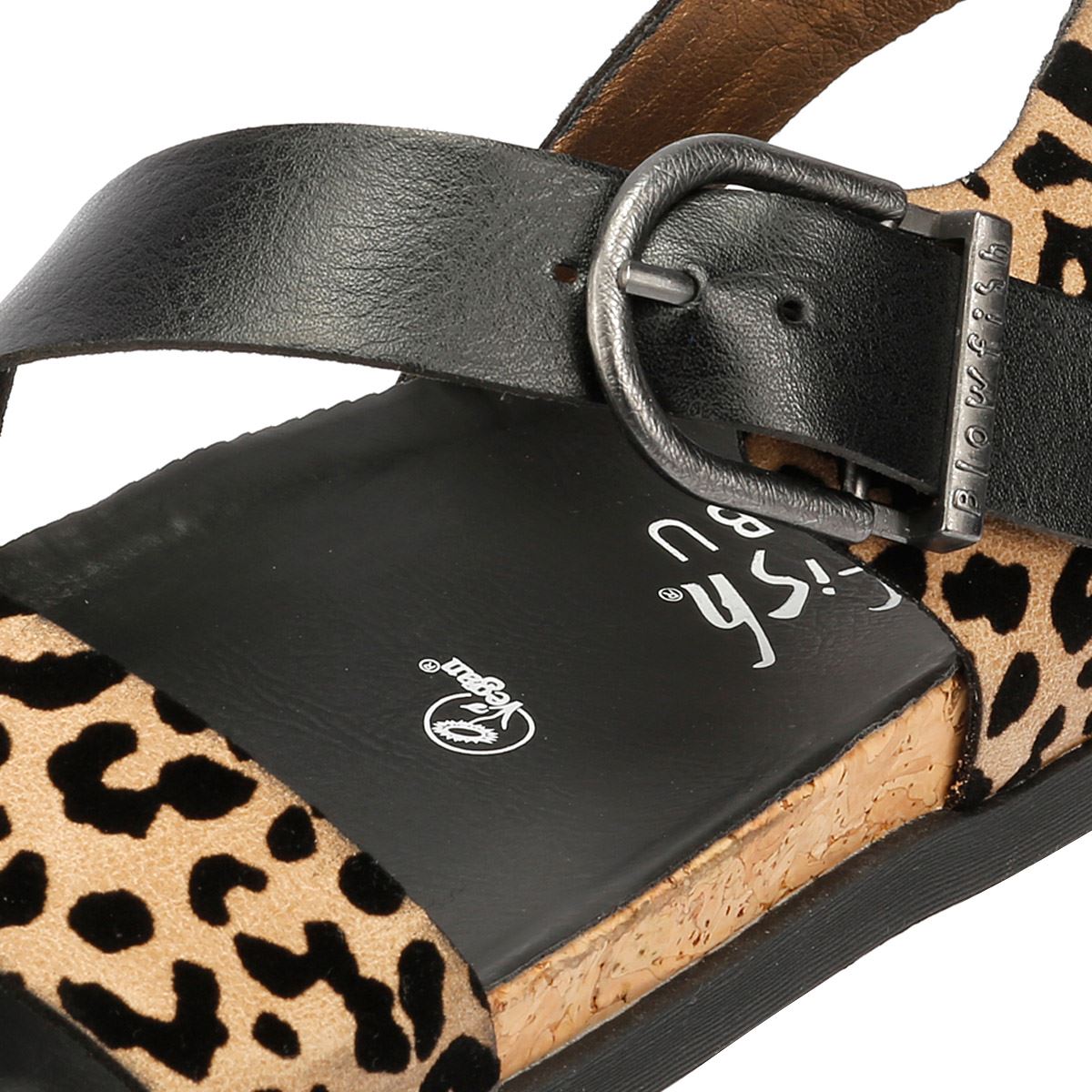 Blowfish Malibu Lance Sandales Noires Pour Femmes