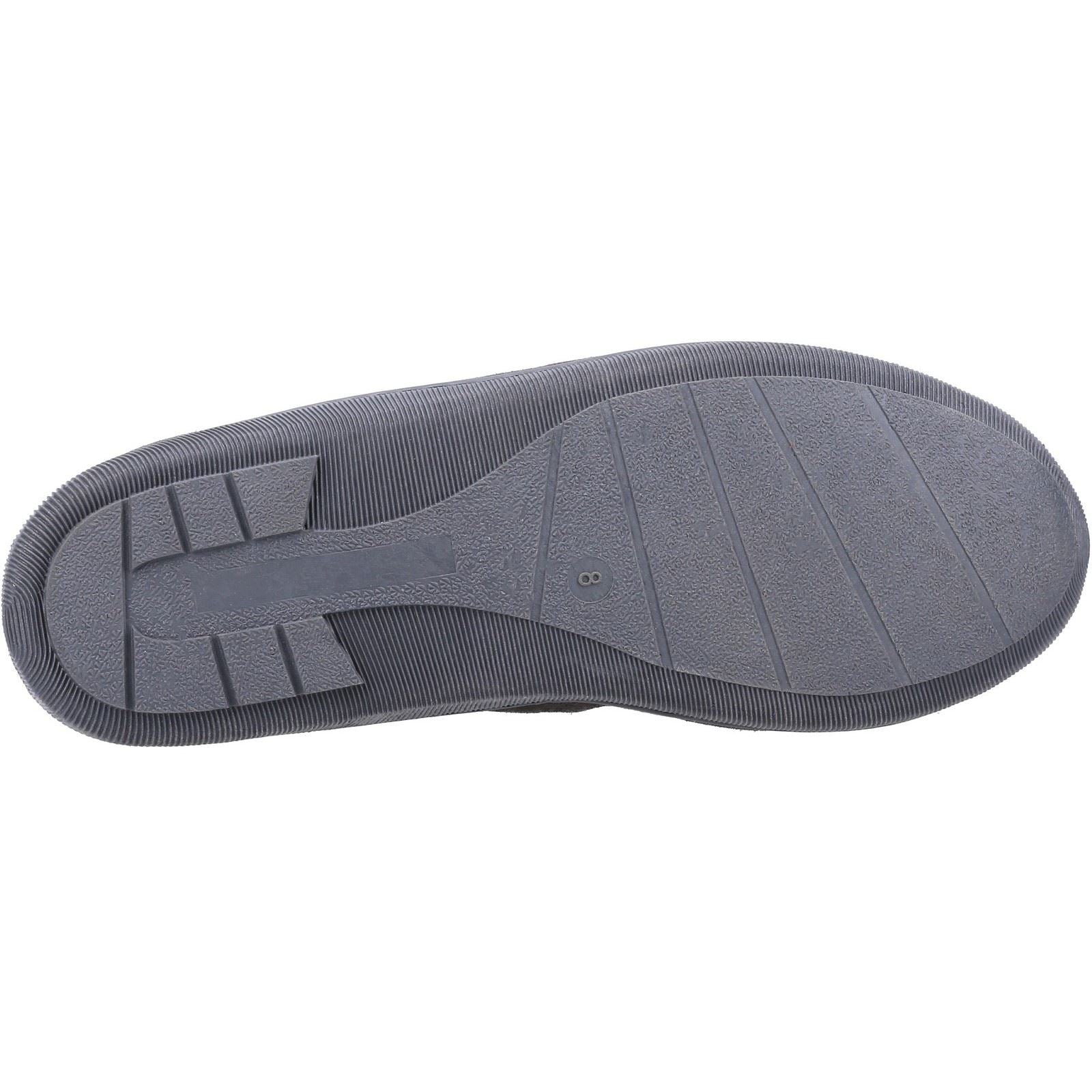 Hush Puppies Ashton Chaussons Homme Gris En Daim