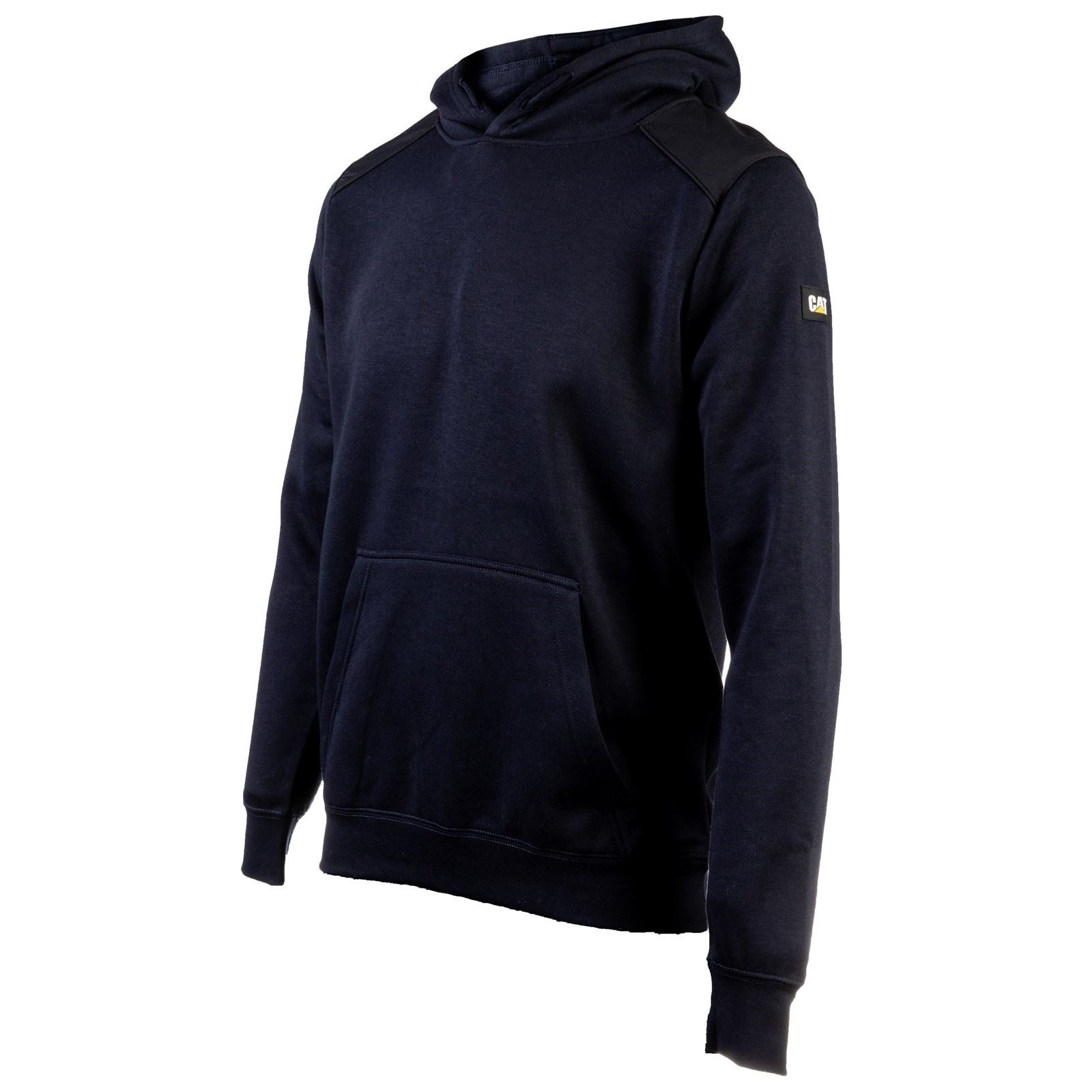 Caterpillar Essentials Sweat À Capuche Bleu En Polyester Pour Homme