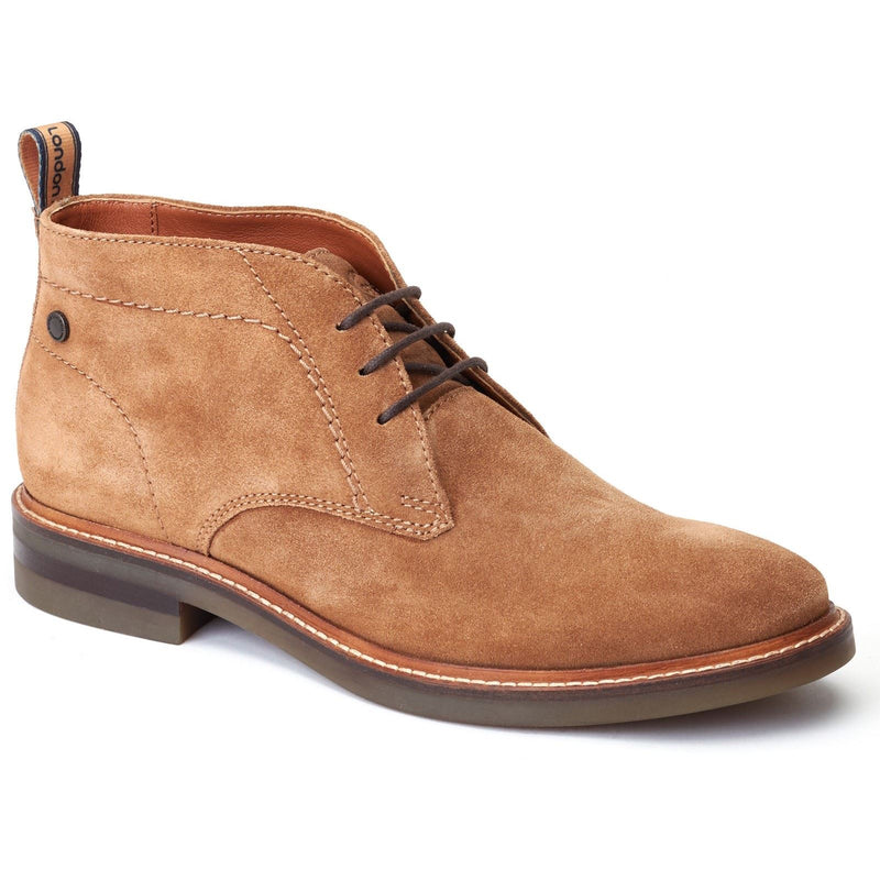 Base London Knebworth Bottes En Cuir Pour Hommes Couleur Gingembre