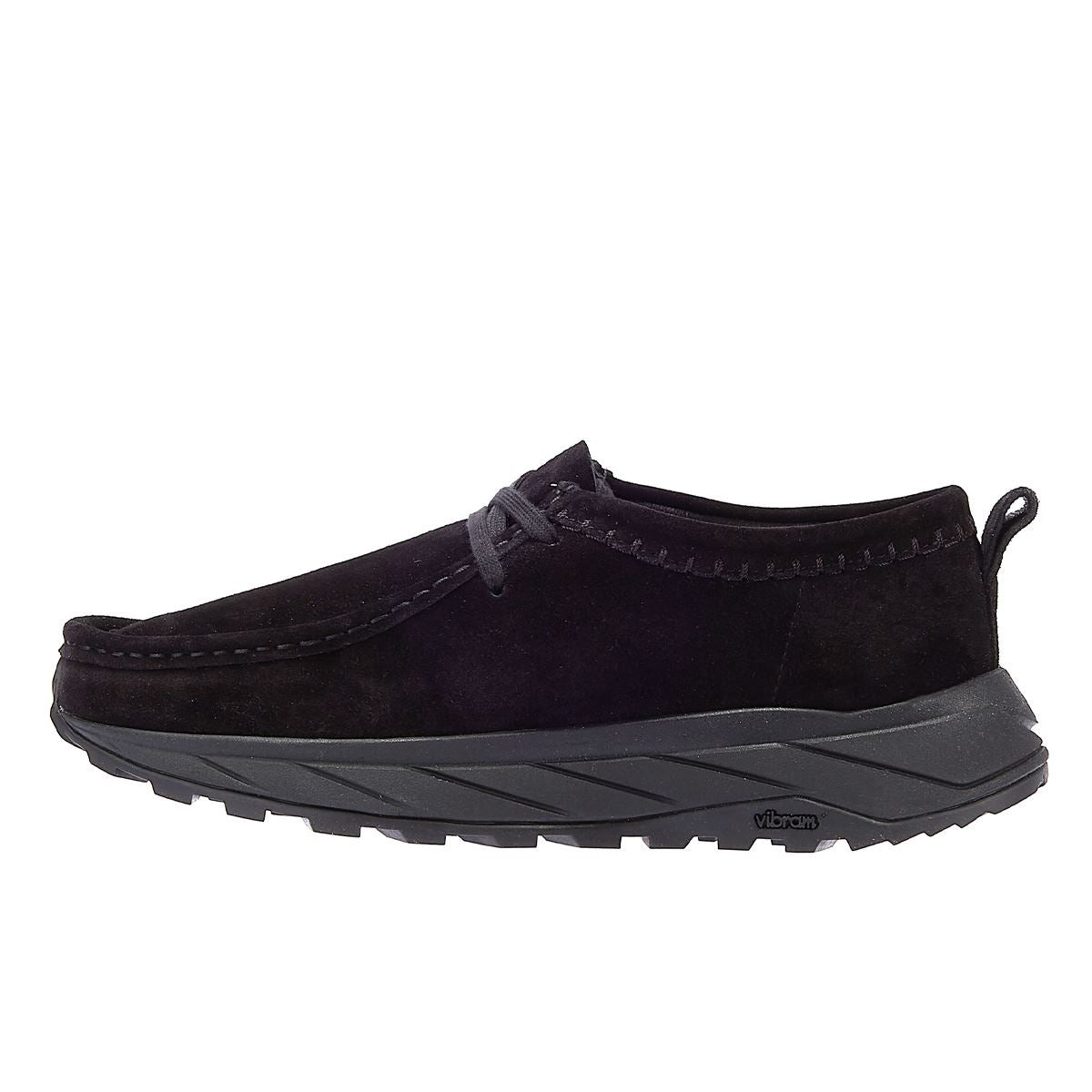 Clarks Originals Walla Eden Lo Mocassins Noirs En Daim Pour Homme