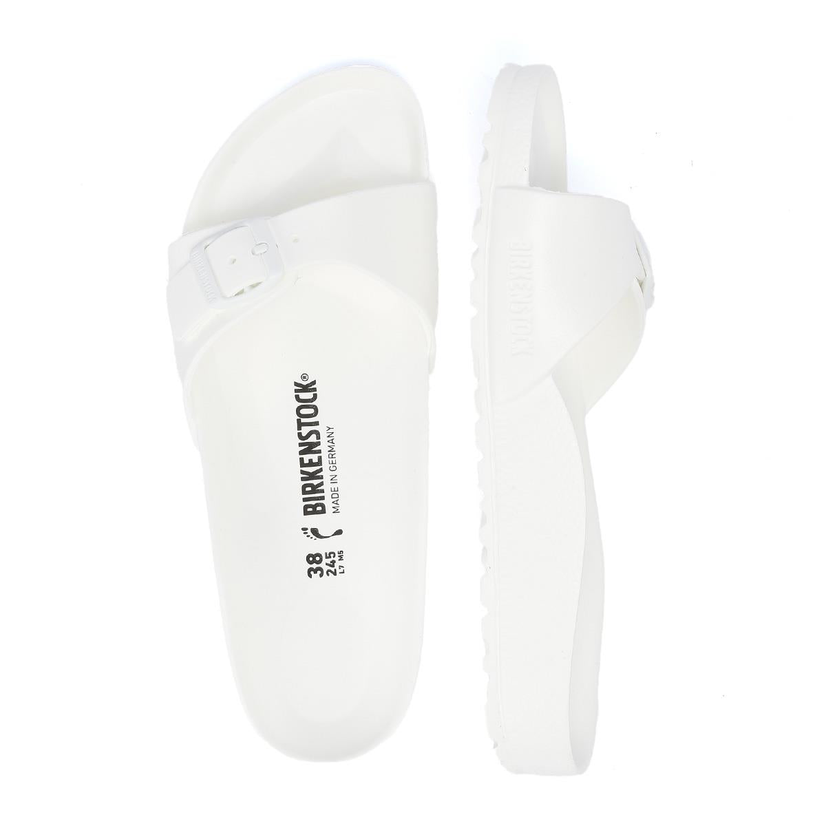 Birkenstock Madrid EVA Sandales Blanches Pour Femmes