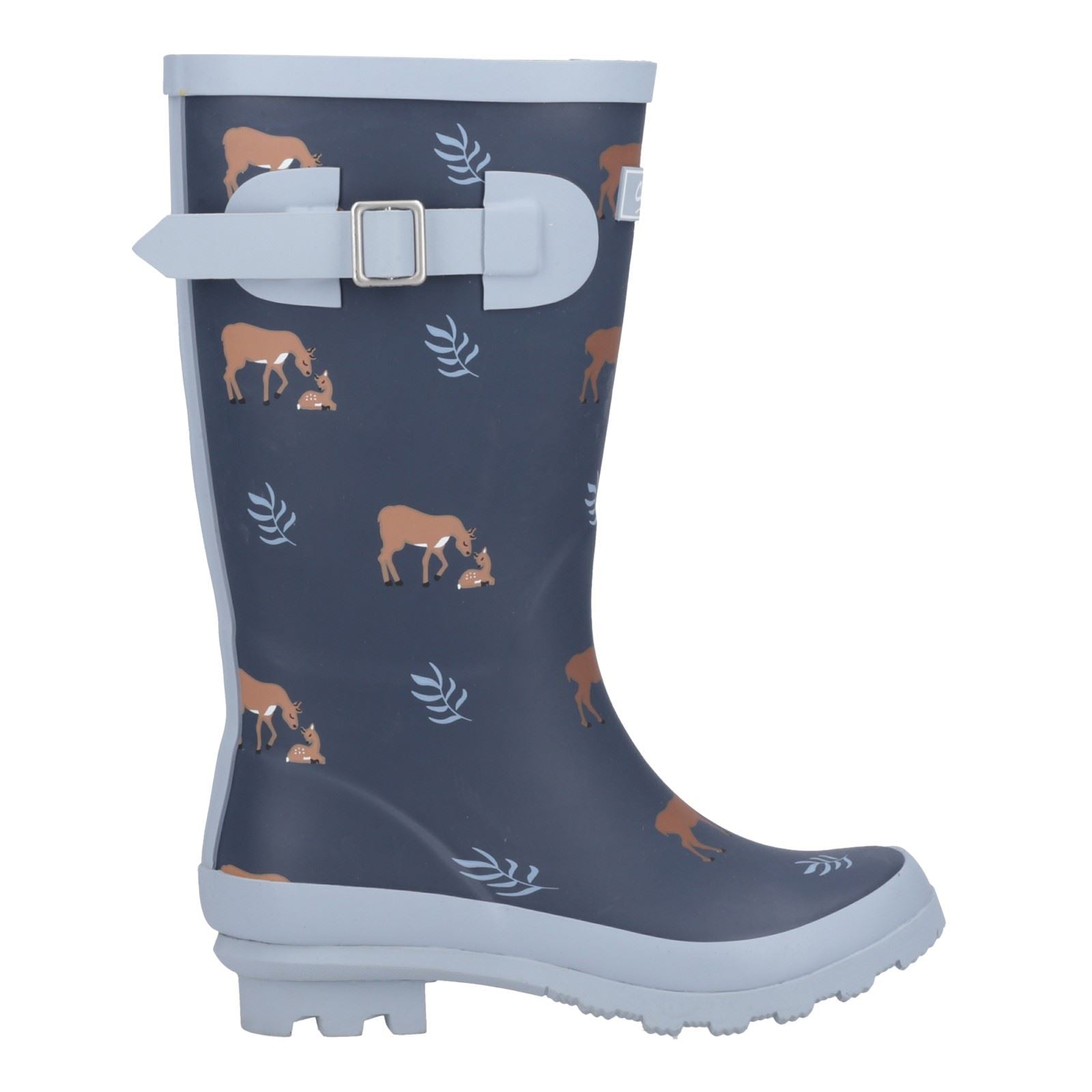 Cotswold Woodland JNR Bottes En Caoutchouc Pour Filles Deers