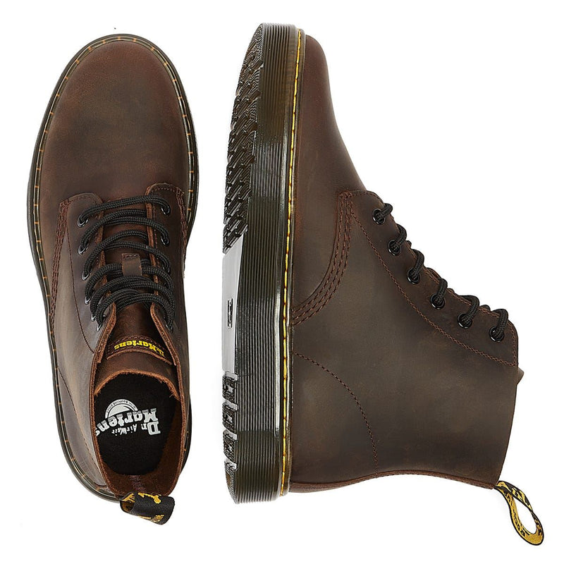 Dr. Martens Thurston Chukka Crazy Horse Bottes Marron Foncé