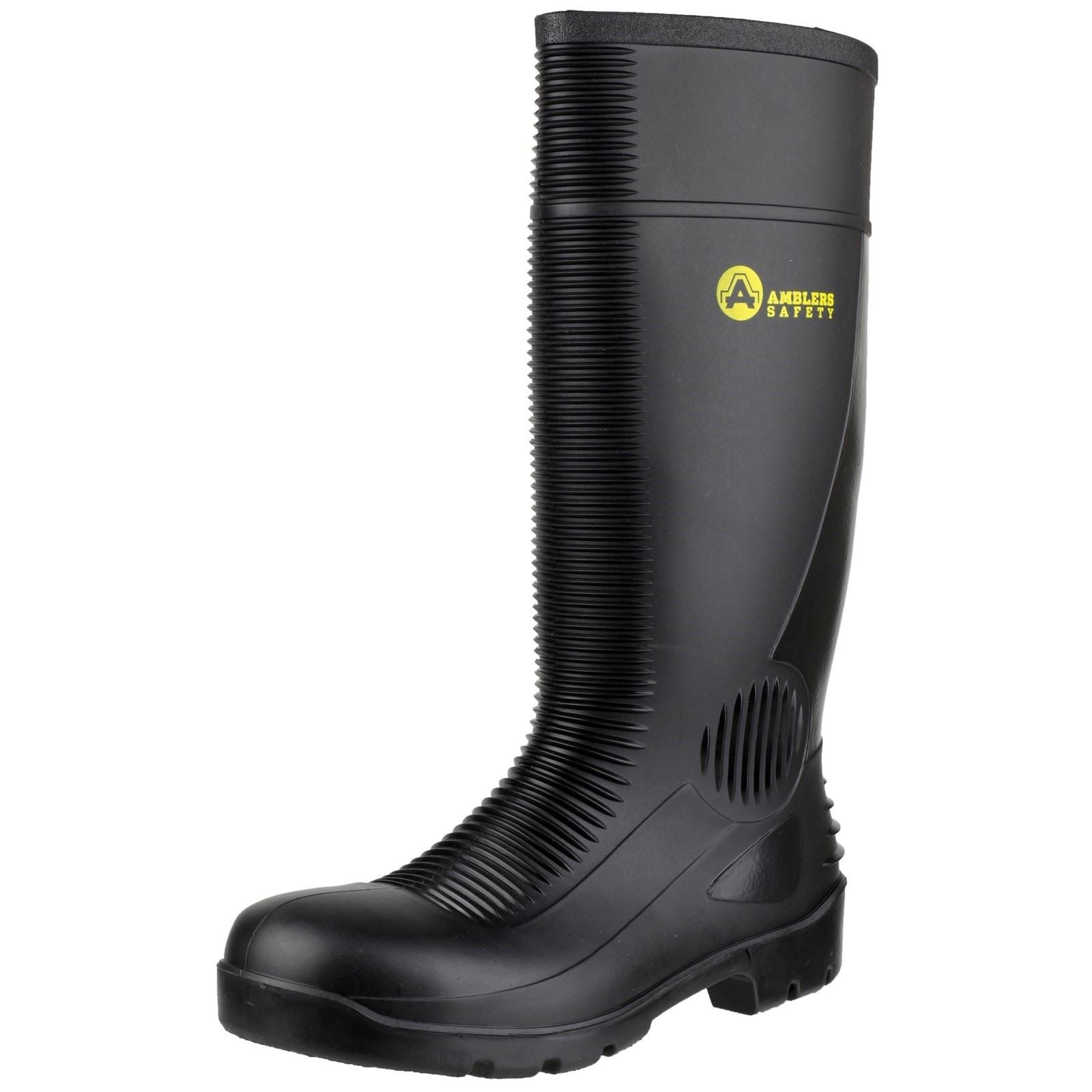 Amblers Safety  Bottes En Pvc Noires Wellington Fs100