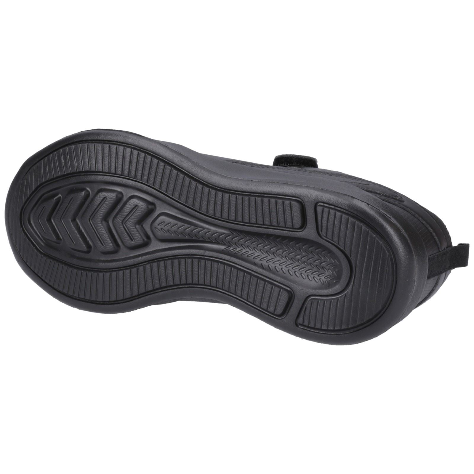 Hush Puppies Marling Bungee Lace Senior Chaussures En Polyuréthane Noires